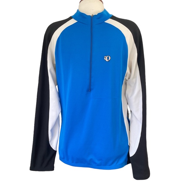 Pearl Izumi Other - PEARL IZUMI  Mens Cycling Jersey Long Sleeve Blue Black White size XL